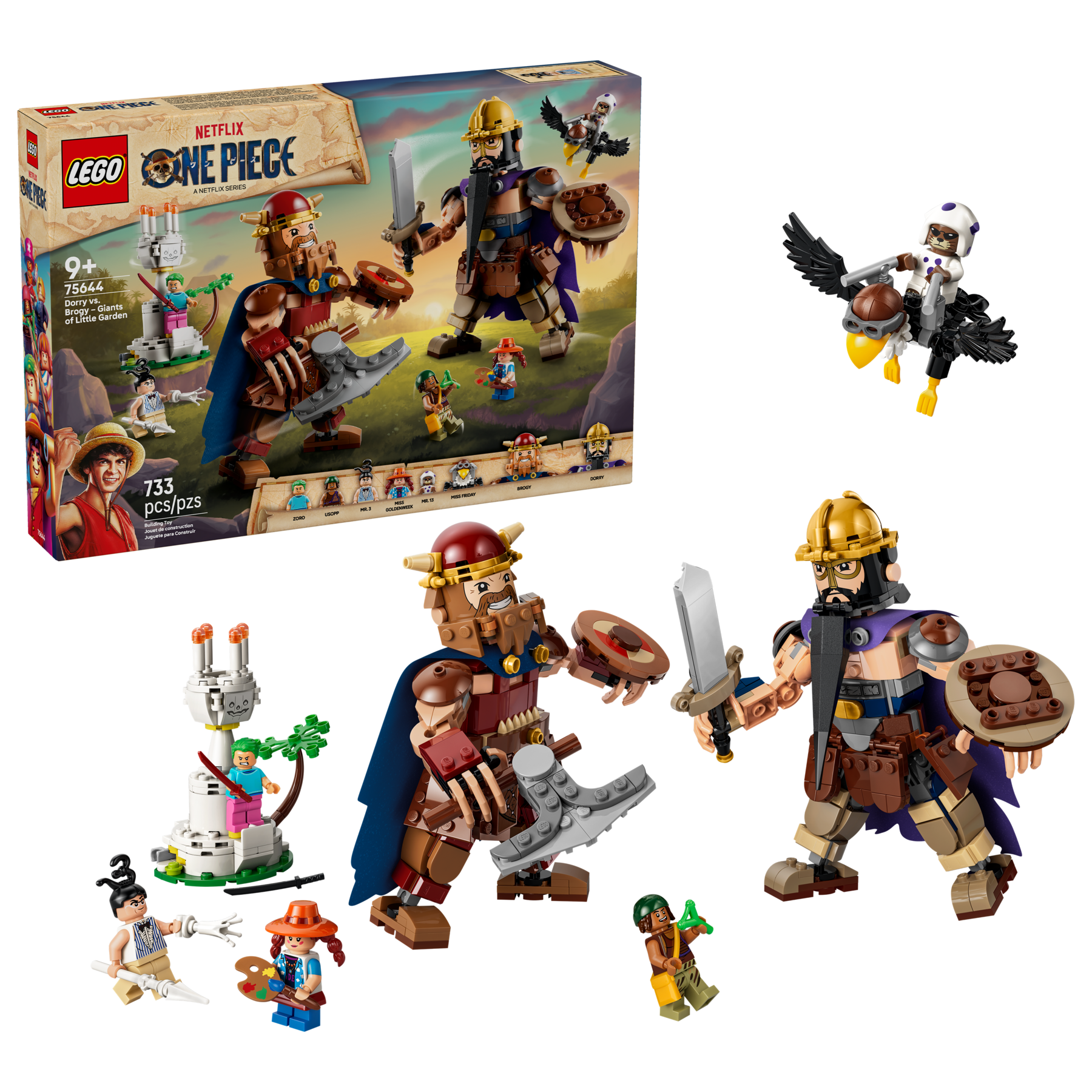 Dorry vs. Brogy – Giants of Little Garden 75644 | One Piece | Buy