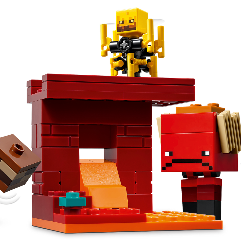 The Nether Lava Battle