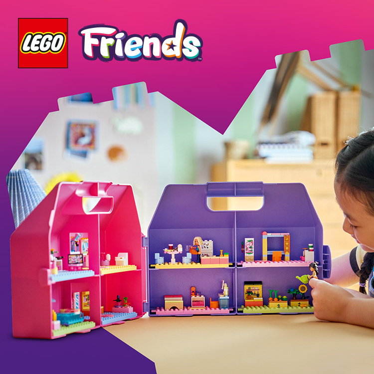 Creative Dollhouse Suitcase 42697 | Friends | Buy online at the