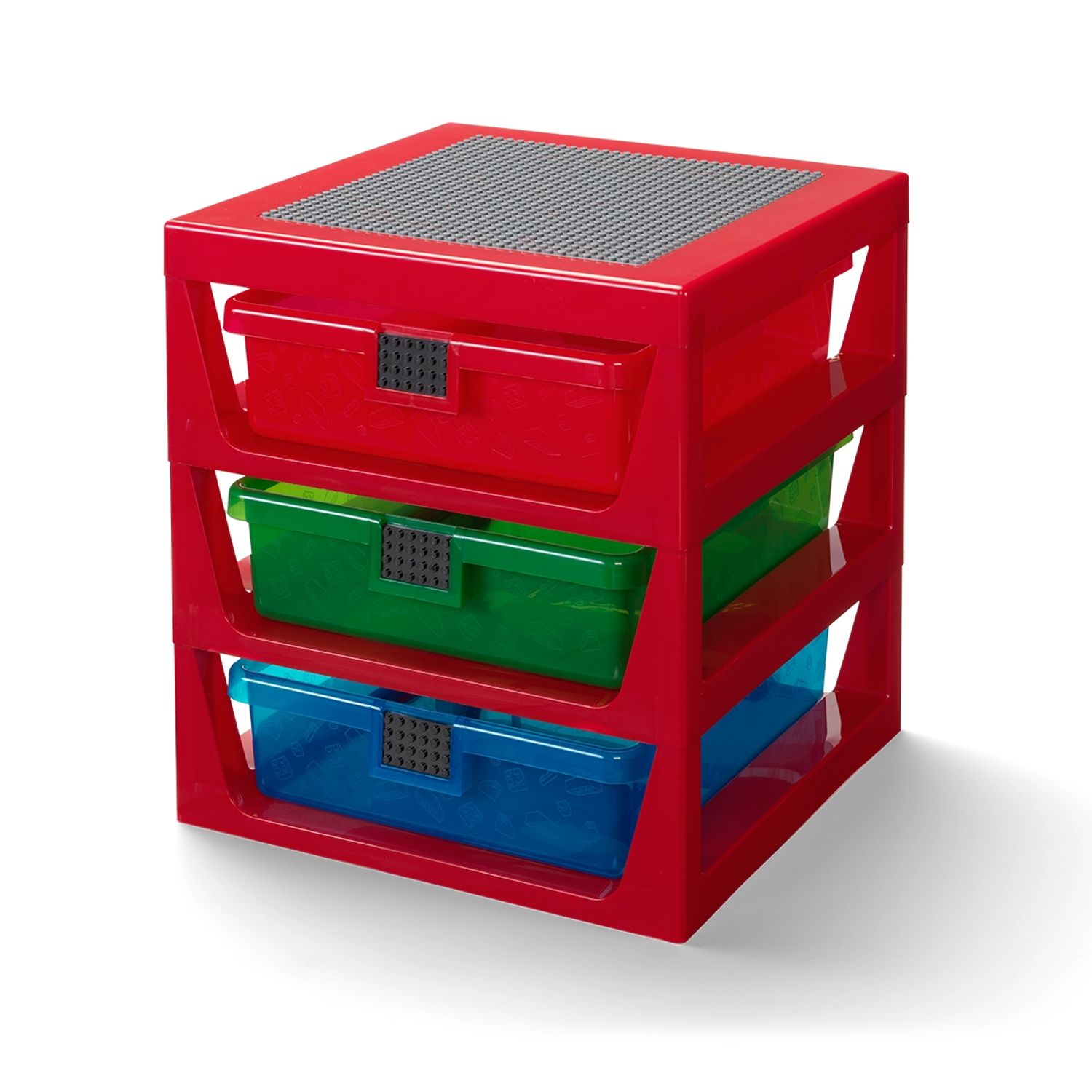 Lego Hat Rack Système de rangement LEGO® rouge transparent 5005873 | Divers ...