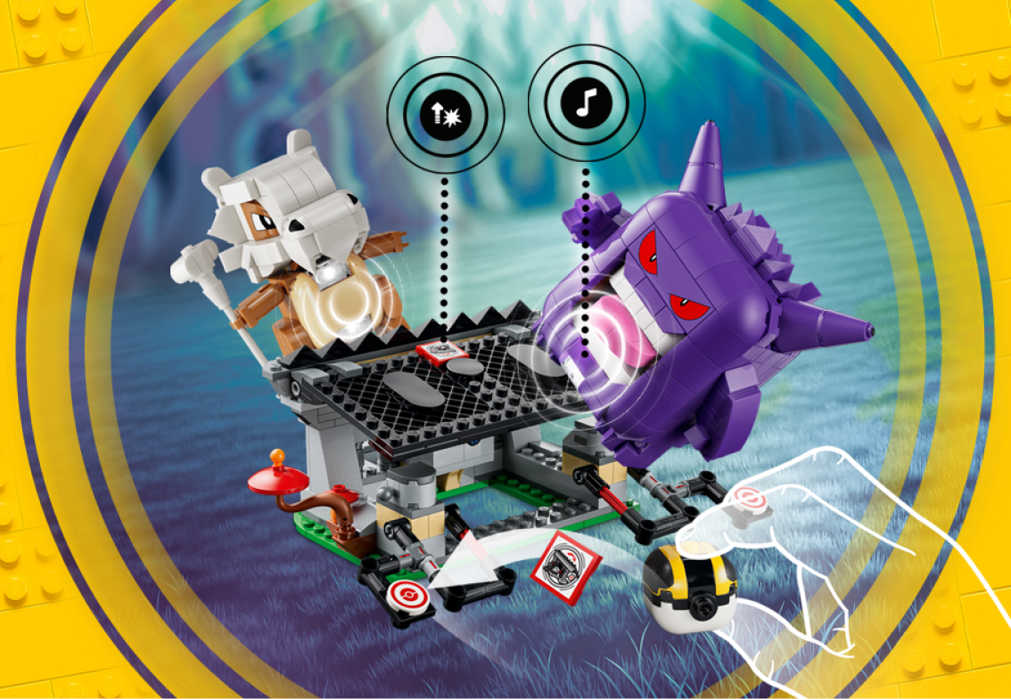 SMART Play™: Cubone and Gengar's Spooky Showdown 72166 | Pokémon