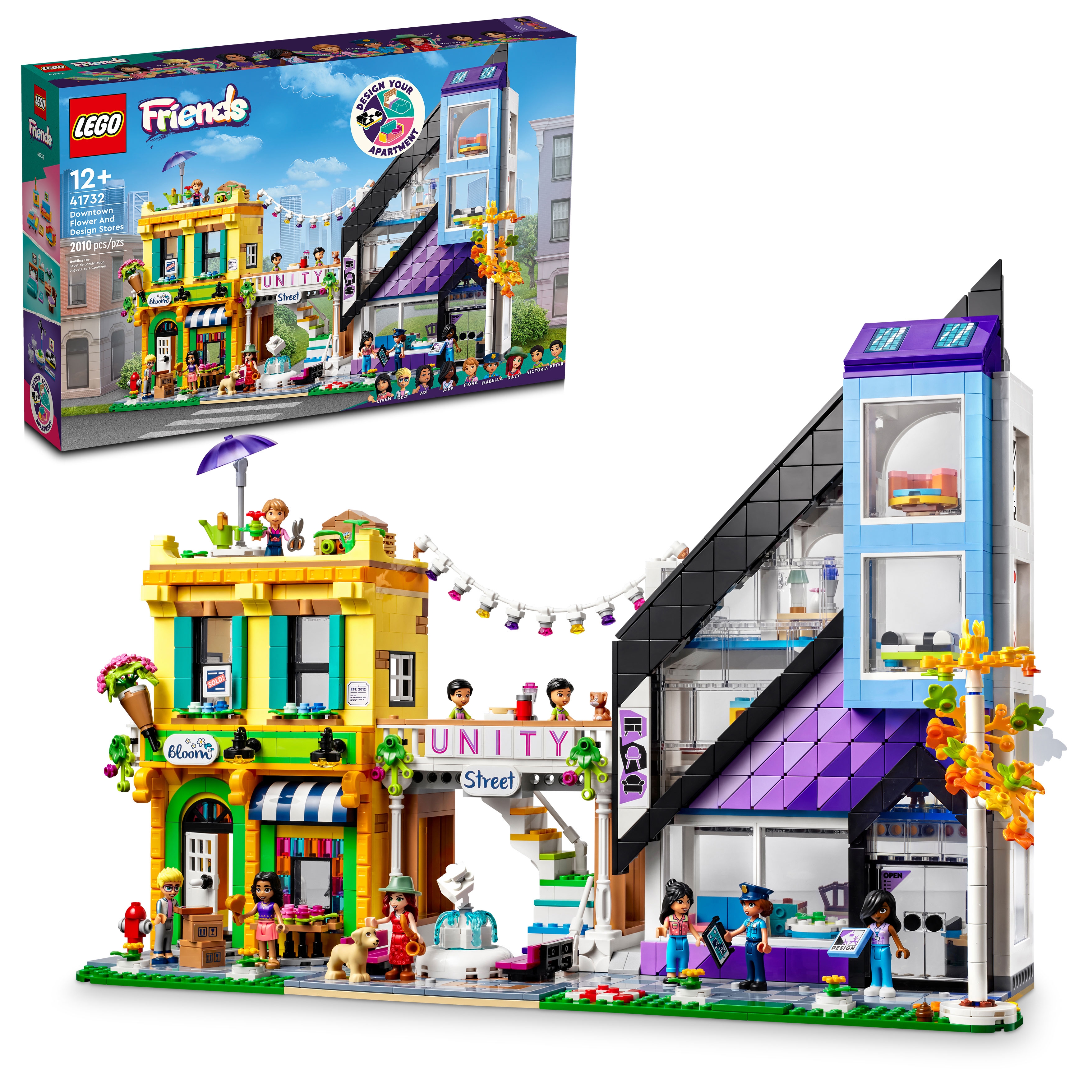 Flower Design Stores 41732 | Friends | Buy online at Official LEGO® Shop US