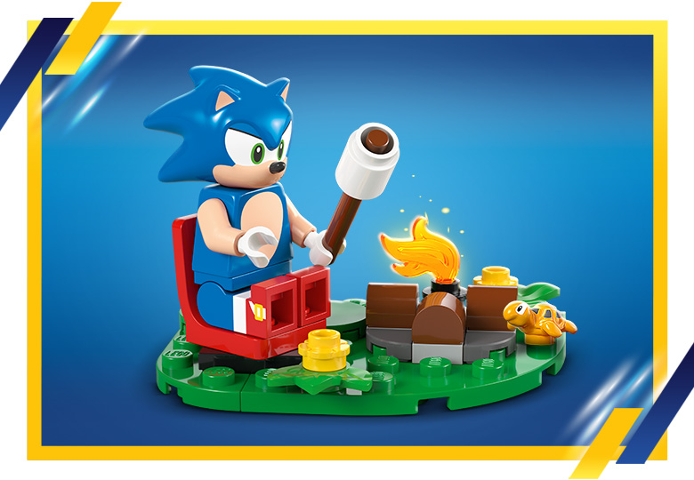 Sonic's Campfire Clash 77001 | LEGO® Sonic the Hedgehog™ | Buy