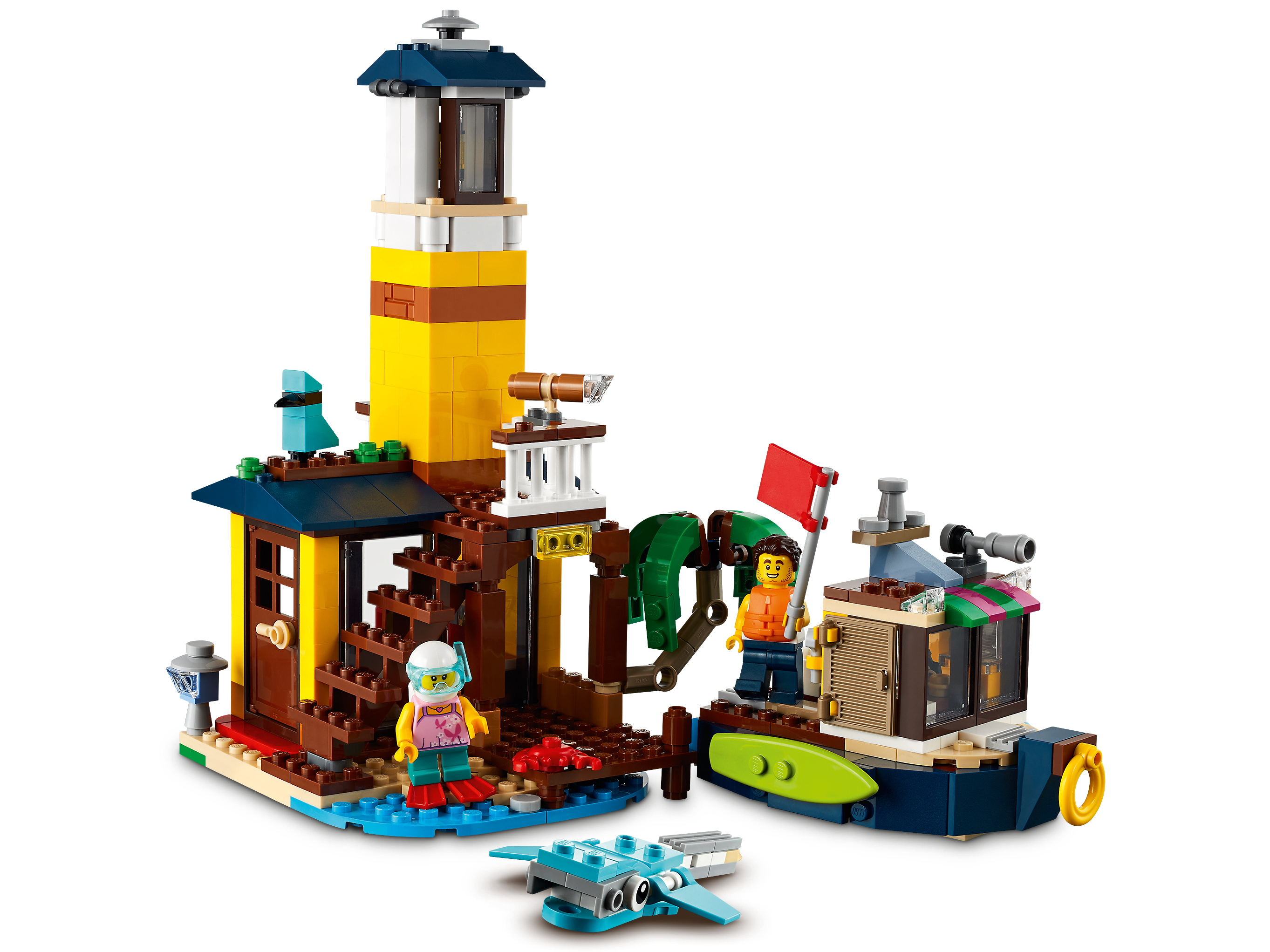 Oeps terugtrekken gijzelaar Surfer Beach House 31118 | Creator 3-in-1 | Buy online at the Official LEGO®  Shop US