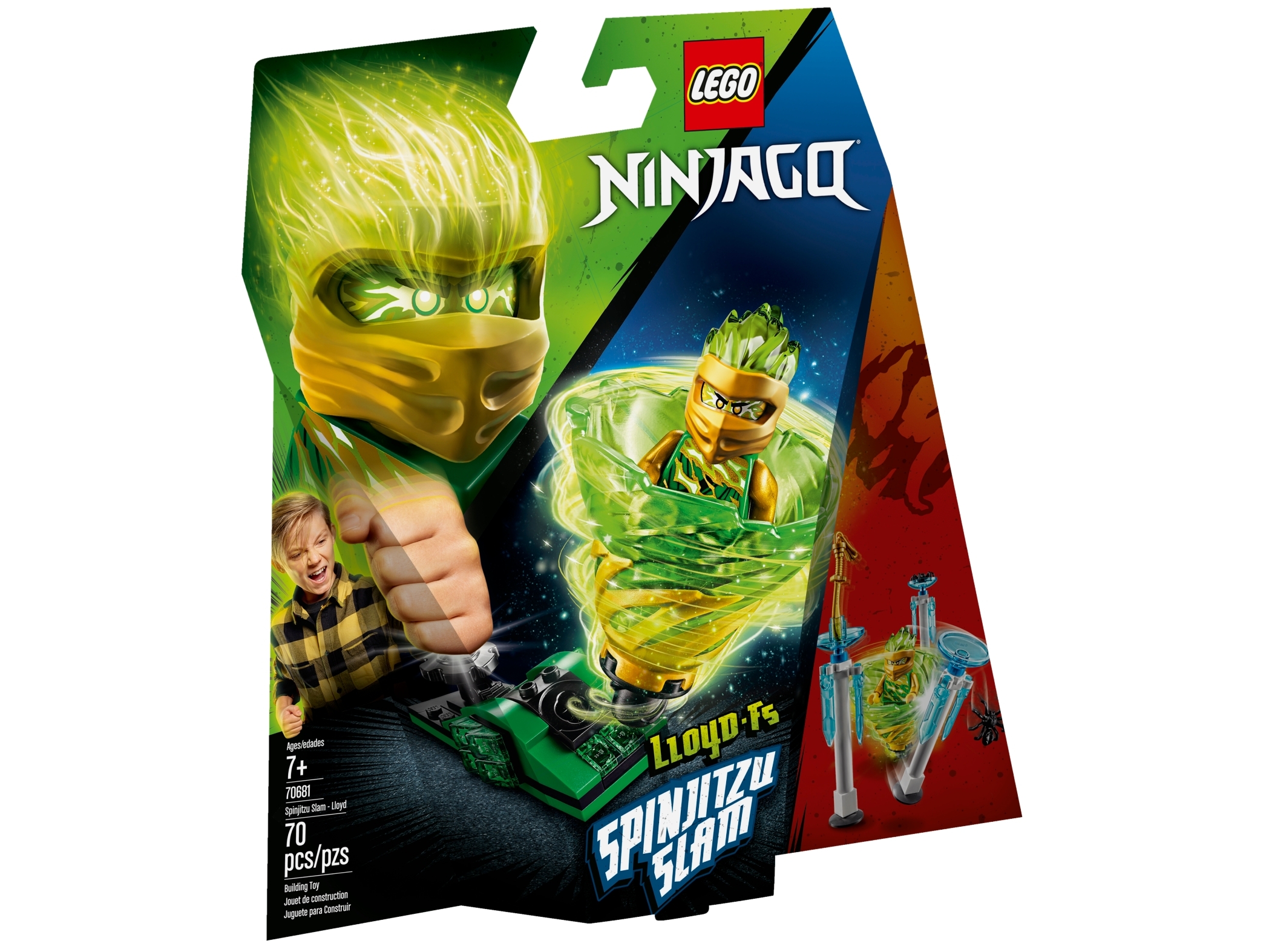 LEGO Ninjago: Spinjitzu Slam 70681 Lloyd for sale online