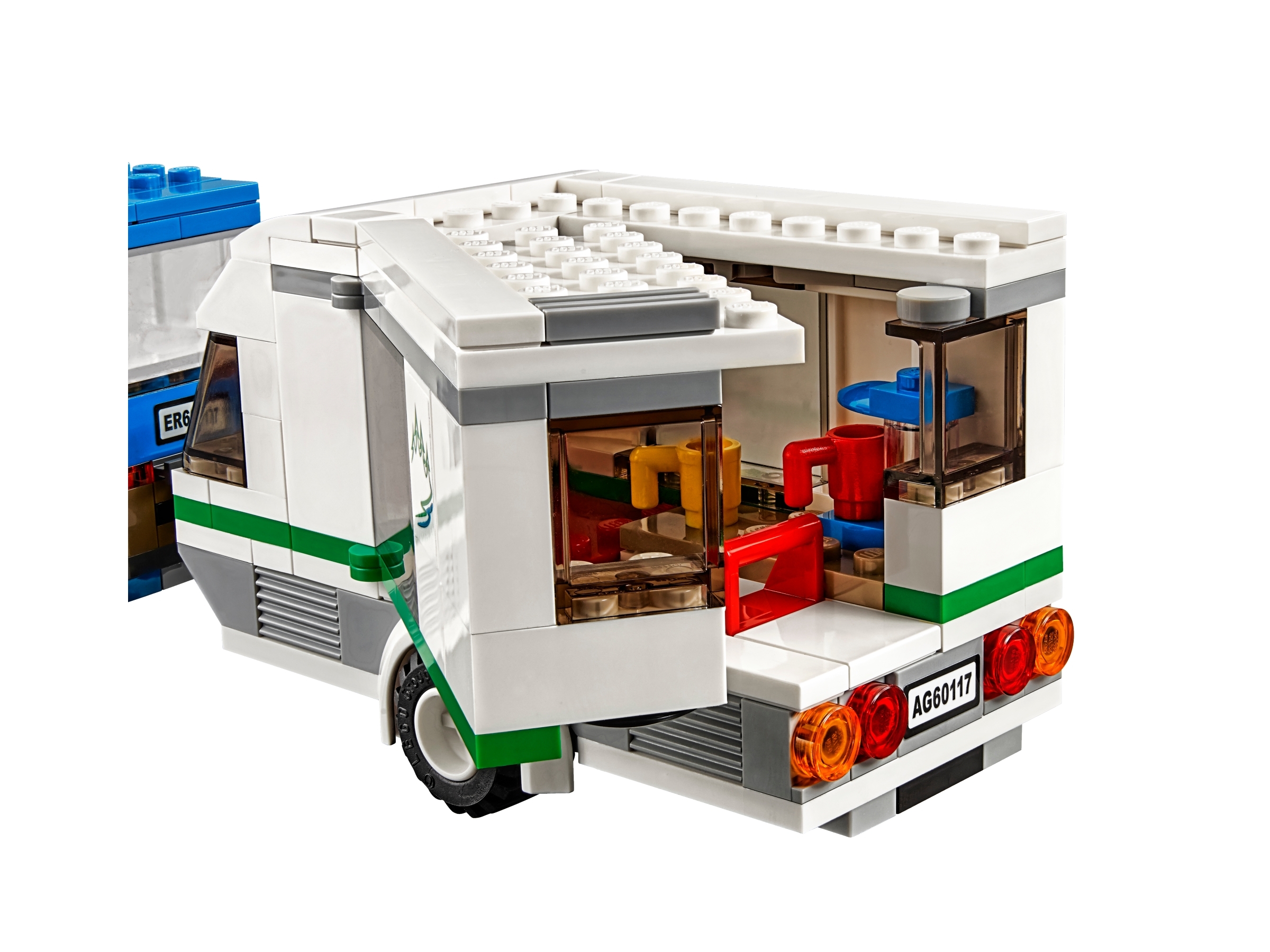 lego city van and caravan