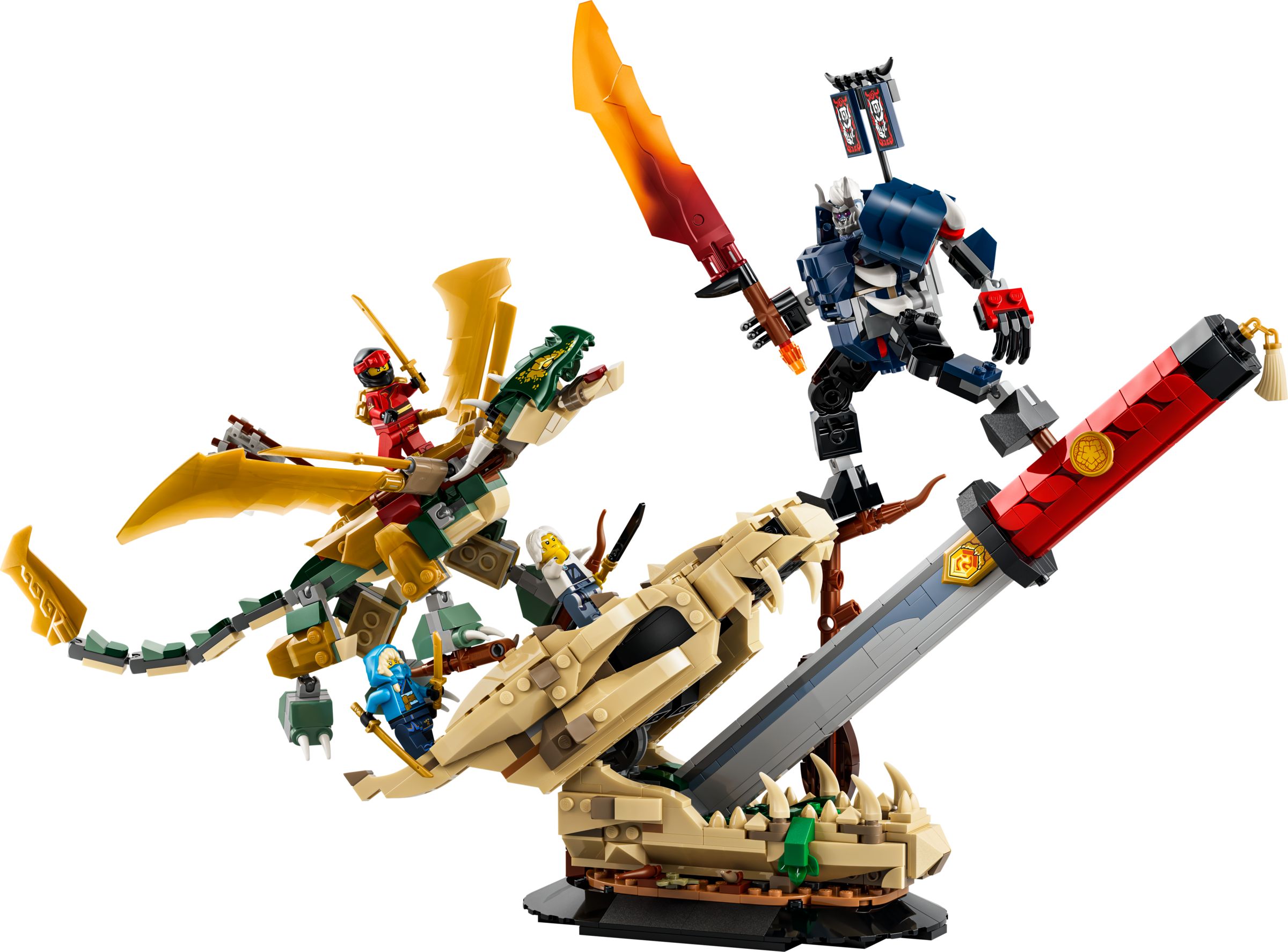 Set LEGO Ninjago 71871 Battle at the Dragon's Blade