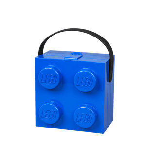 Boîte à poignée – bleu