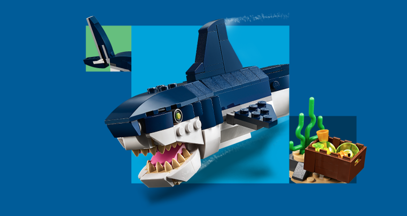 Shark Toys & Figures | Official LEGO® Shop