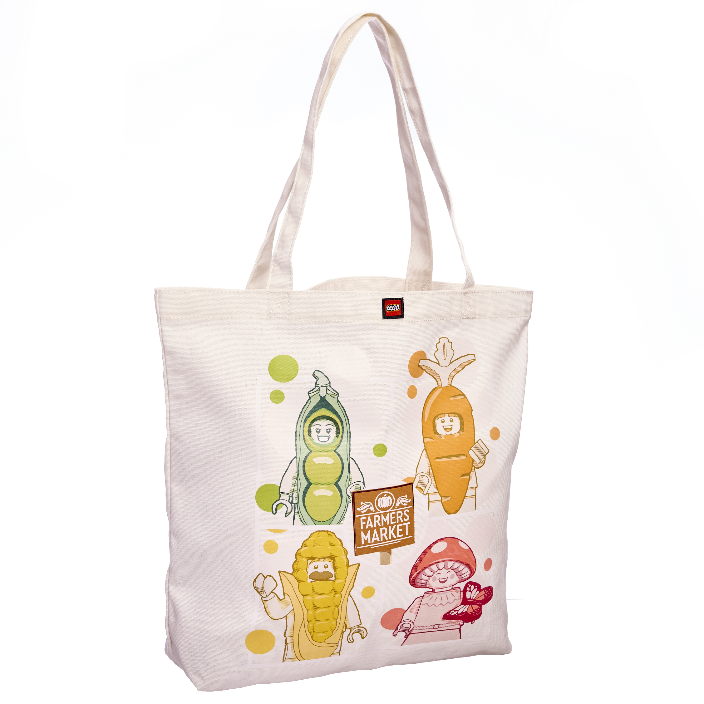 Sac fourre-tout en toile simple – Marché fermier