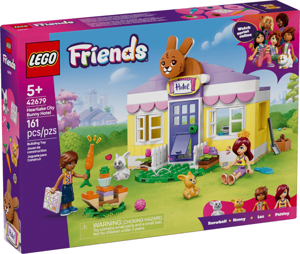 LEGO 42679 L’hôtel des lapins de Heartlake City — visuel 2 sur 8