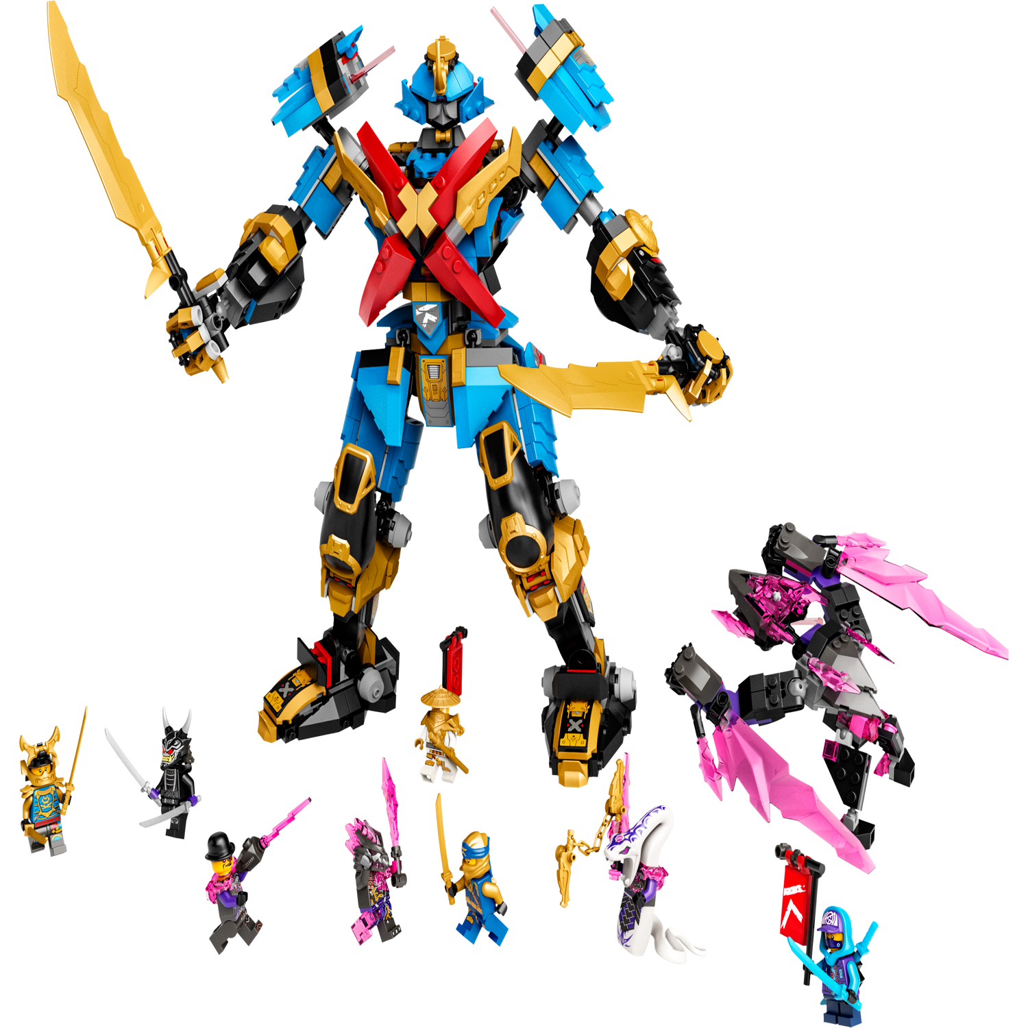 Nyas Samurai X-robot 71775 | NINJAGO® Officiel LEGO® Shop DK