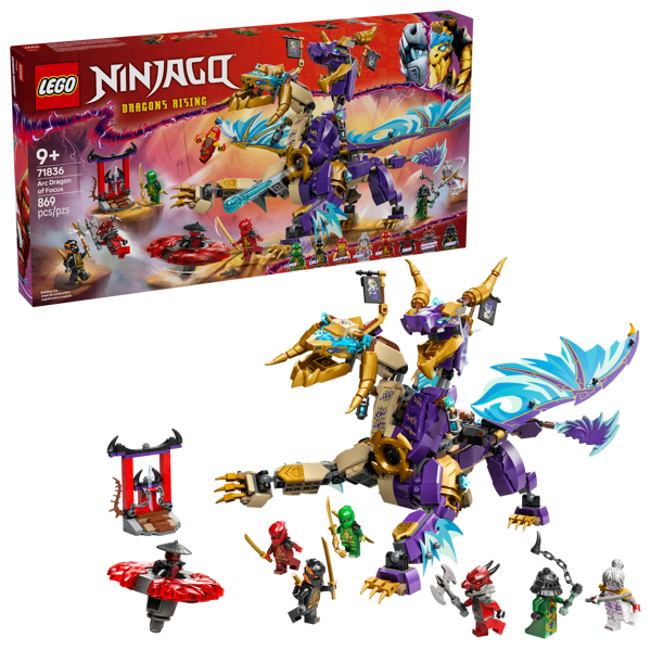 LEGO 71836 Arc : le dragon de la concentration — visuel 2 sur 8