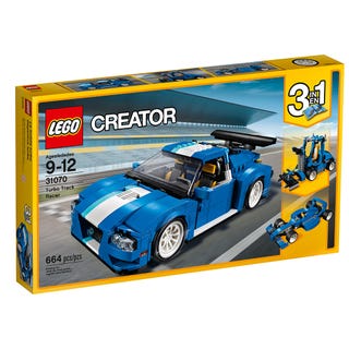 himmel nationalsang ankomst Turboracerbil 31070 | Creator 3-i-1 | Officiel LEGO® Shop DK