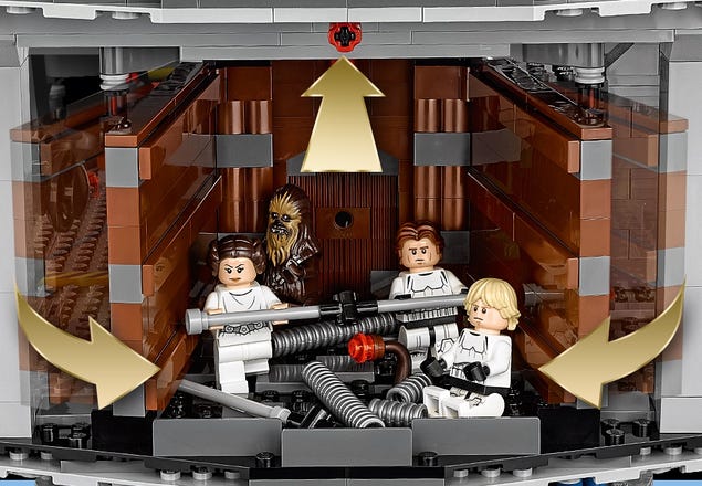 tidsplan Grisling Udstyre Death Star™ 75159 | Star Wars™ | Buy online at the Official LEGO® Shop US