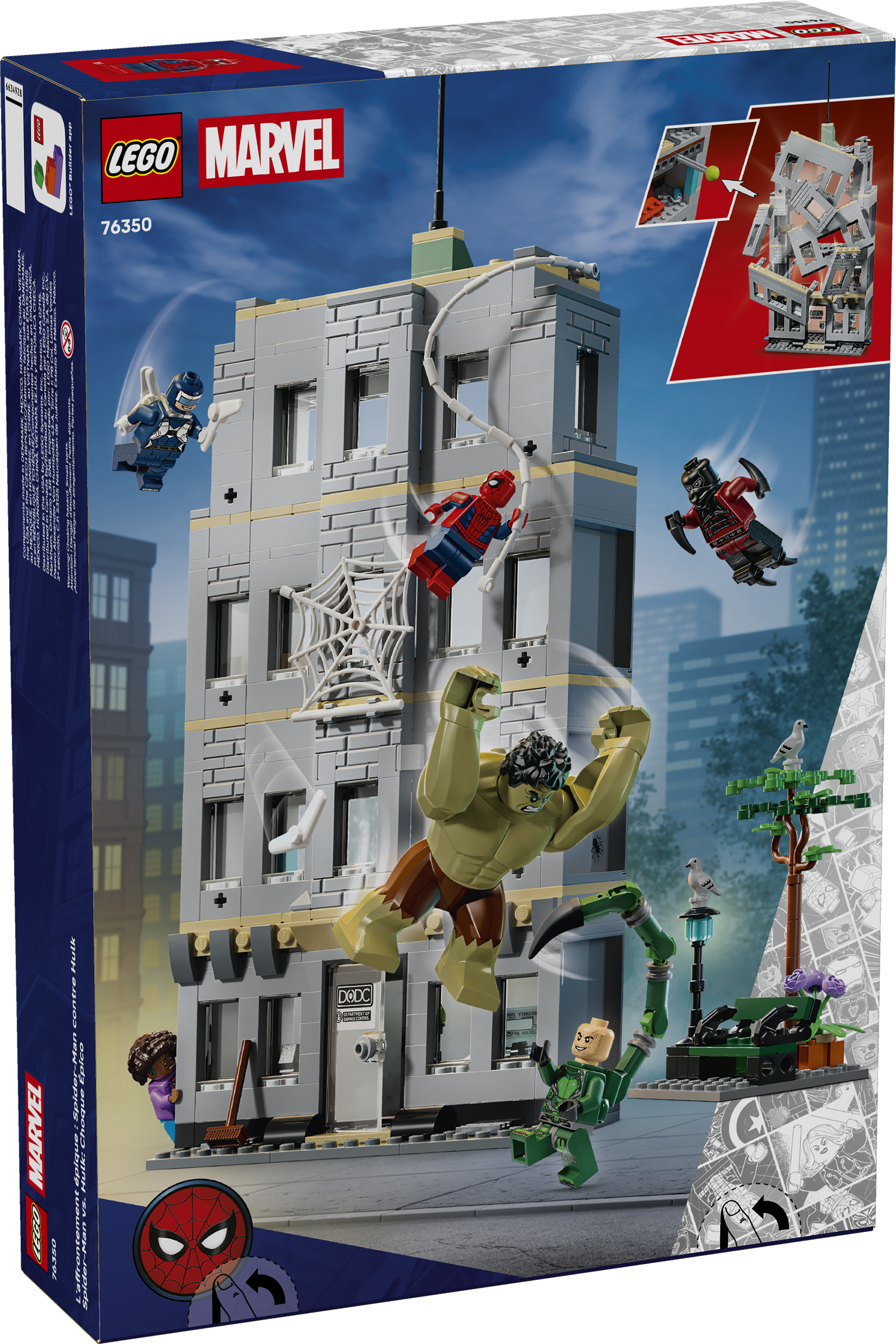 Spider-Man vs. Hulk Epic Clash 76350 | Marvel | Buy online at the