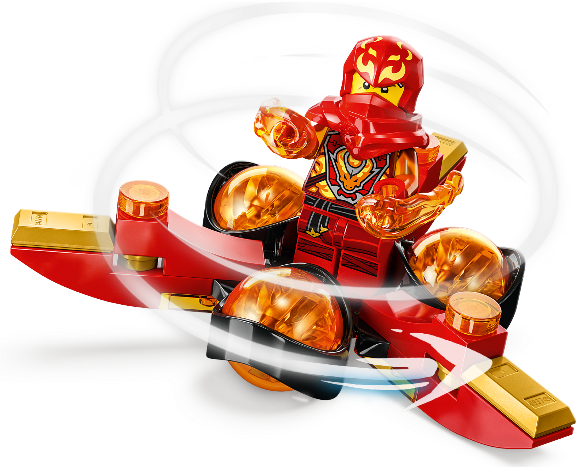 LEGO Ninjago Kai Dragon Power: Tornado Spinjitzu - 71777 - Juguettos