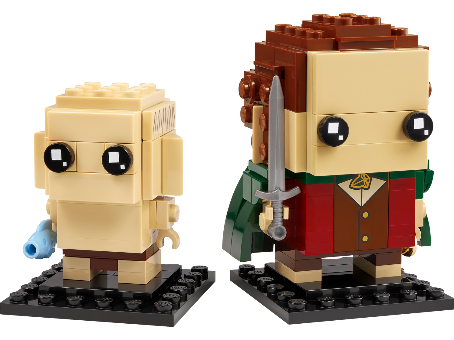 Frodo™ & Gollum™ 40630 | BrickHeadz | Buy online at the Official LEGO® Shop GB
