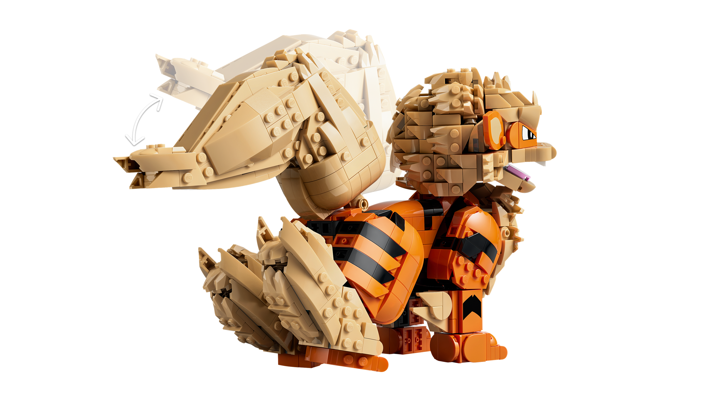 Arcanine 72160 | Pokémon | Buy online at the Official LEGO® Shop US