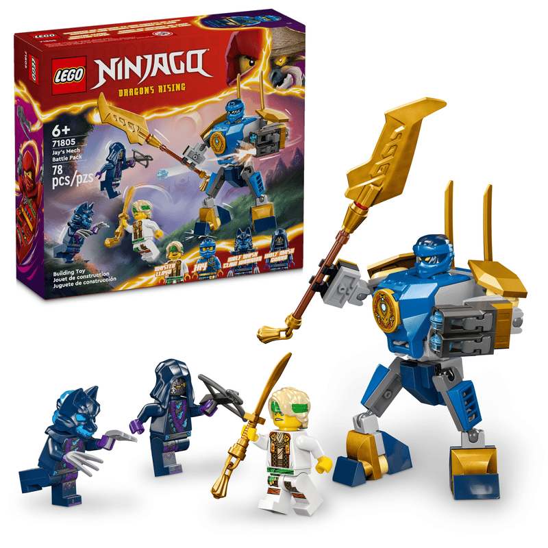 Jay's Mech Battle Pack 71805 | NINJAGO® | Buy online at the Jay's Mech Battle Pack 71805 | NINJAGO® | Buy online at the
