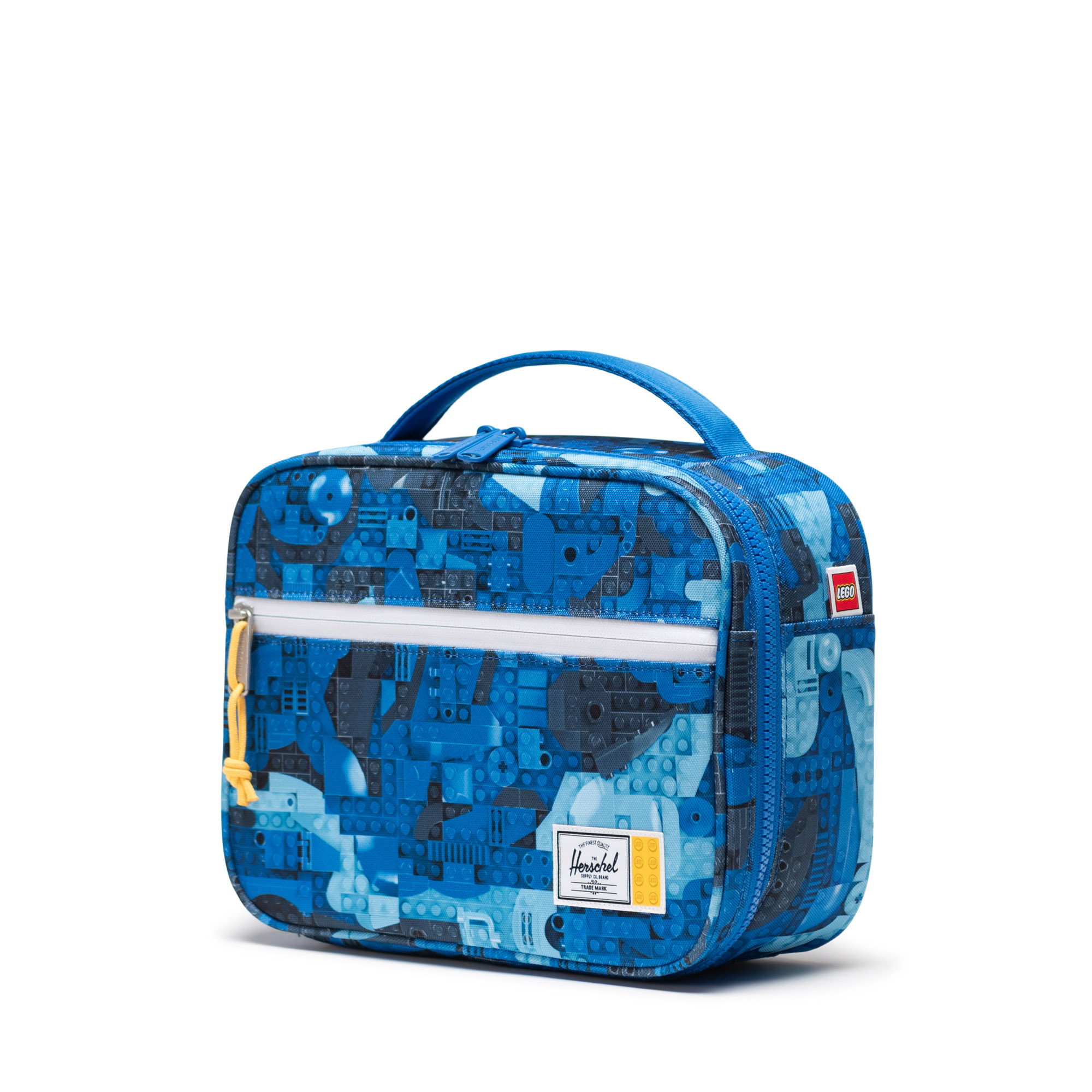 Pop Quiz Lunch Box Little Herschel™ – Abstract Bricks Blue 5010431