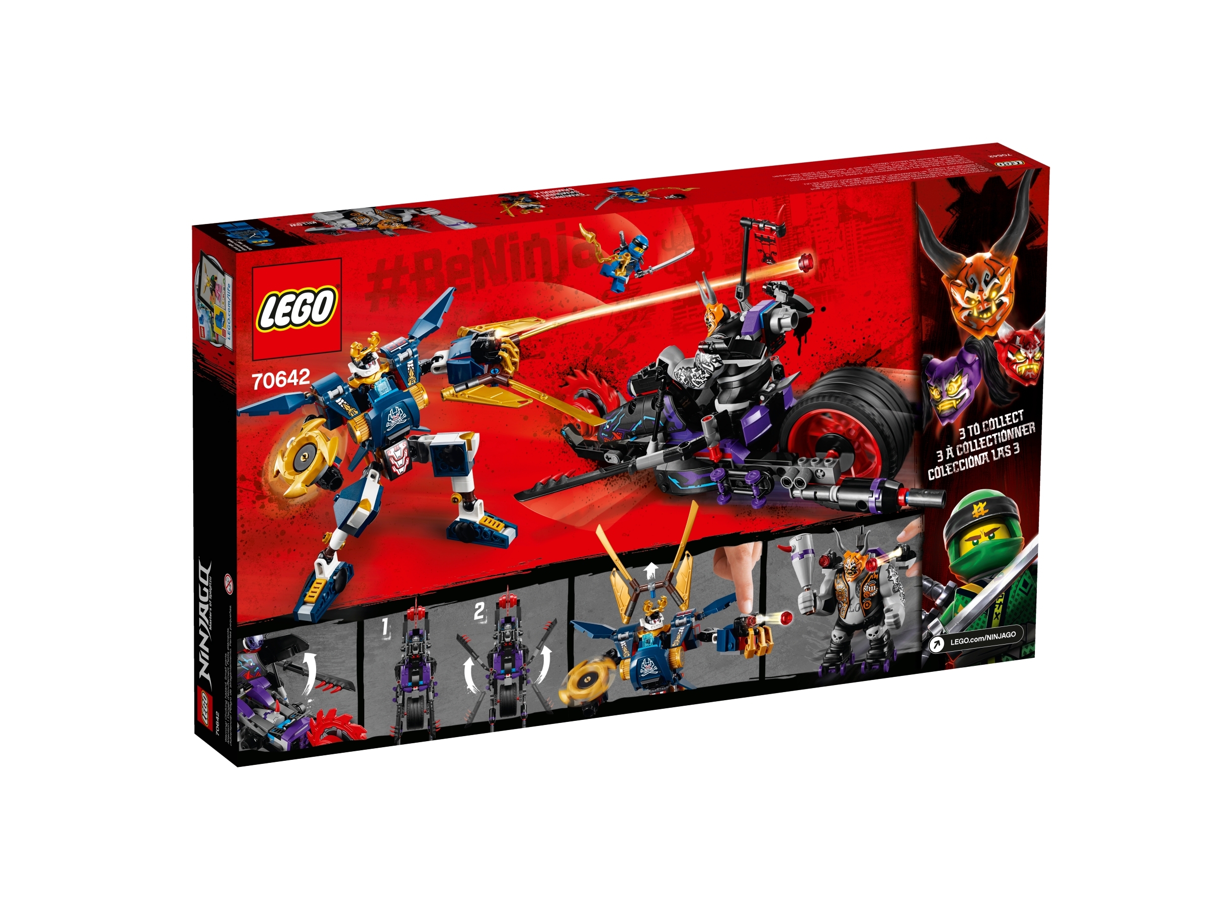 LEGO Ninjago Killow vs Samurai X 2018 70642 for sale online 