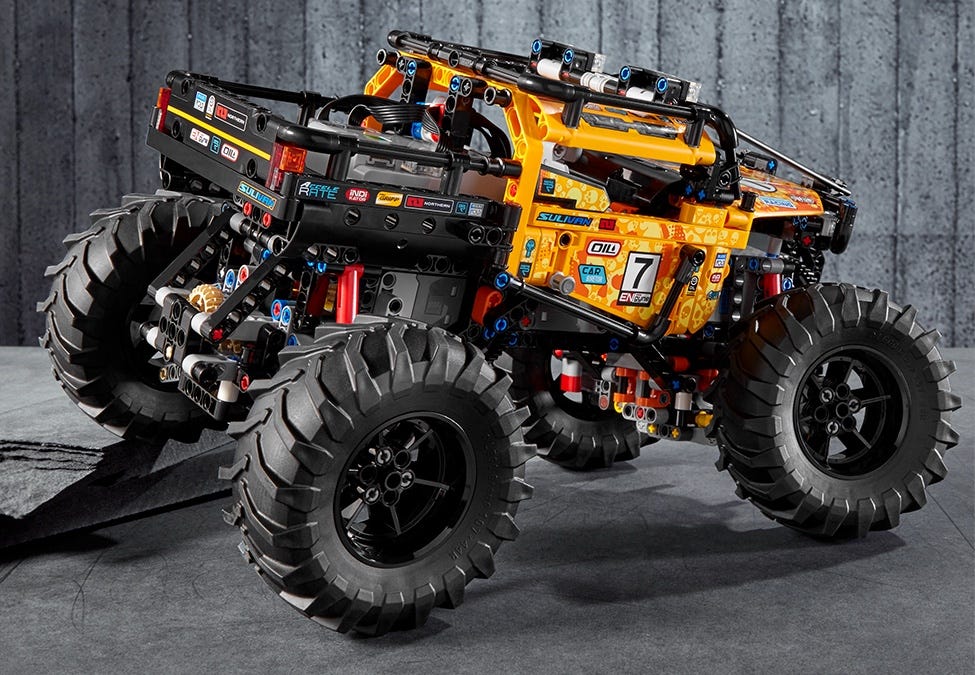 Monster Truck Lego Xtreme Off Roader 4X4 X-treme Off-Roader 42099