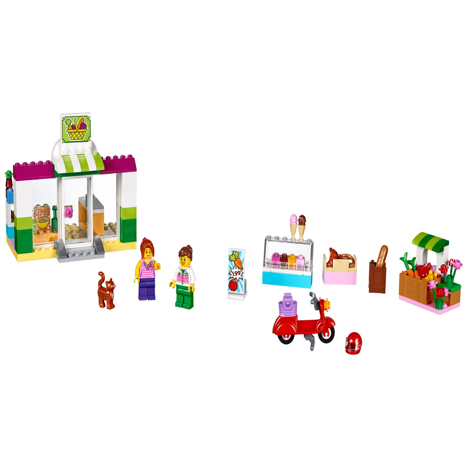 Supermarket Suitcase 10684 | Juniors | online at the LEGO® Shop US