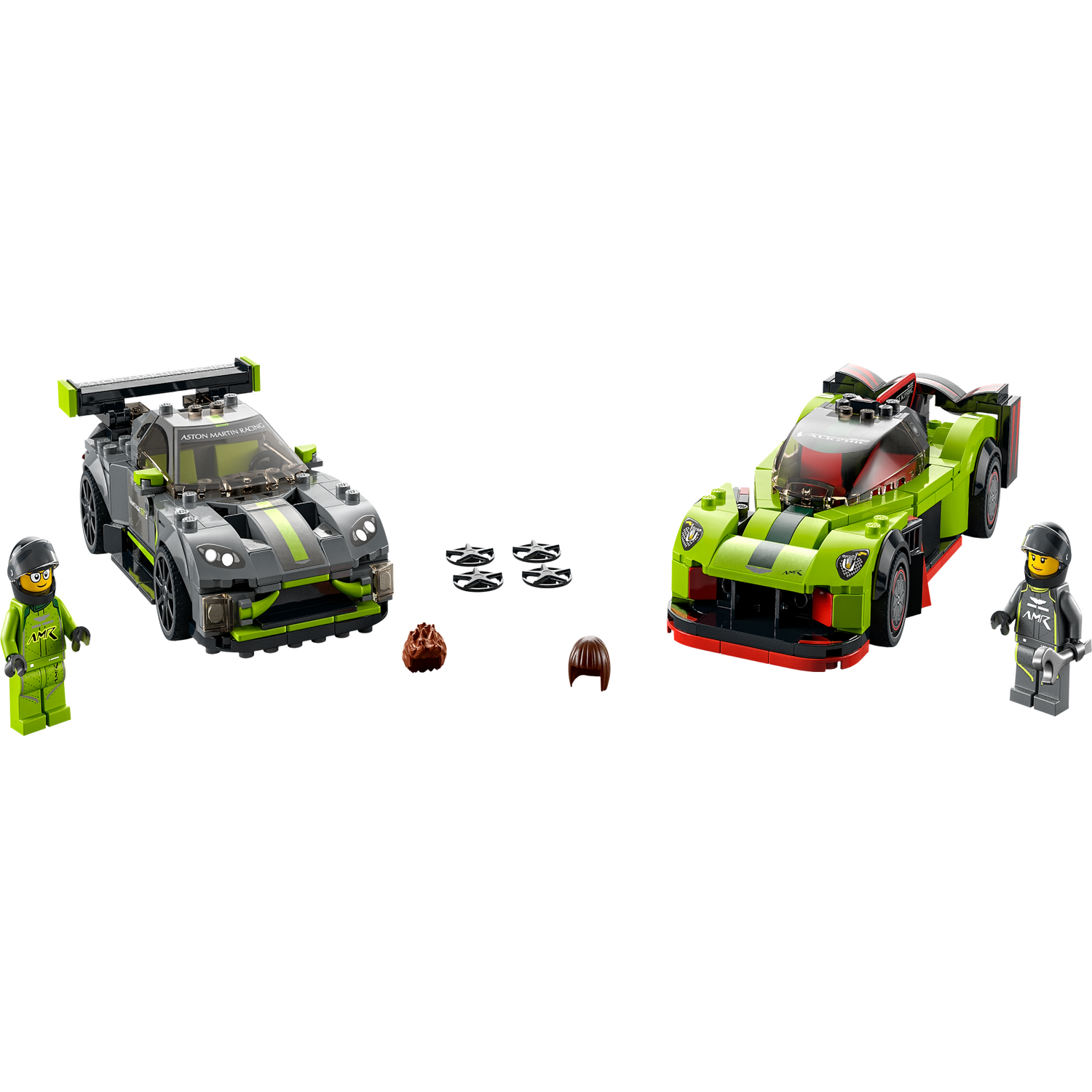 LEGO® – Aston Martin Valkyrie AMR Pro en Aston Martin Vantage GT3 – 76910