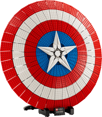 Lo scudo di Captain America — set LEGO 76262