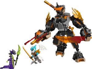 La mission du robot Cole et du dragon Zane