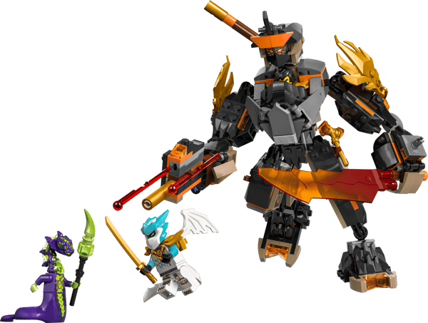 LEGO 71854 La mission du robot Cole et du dragon Zane
