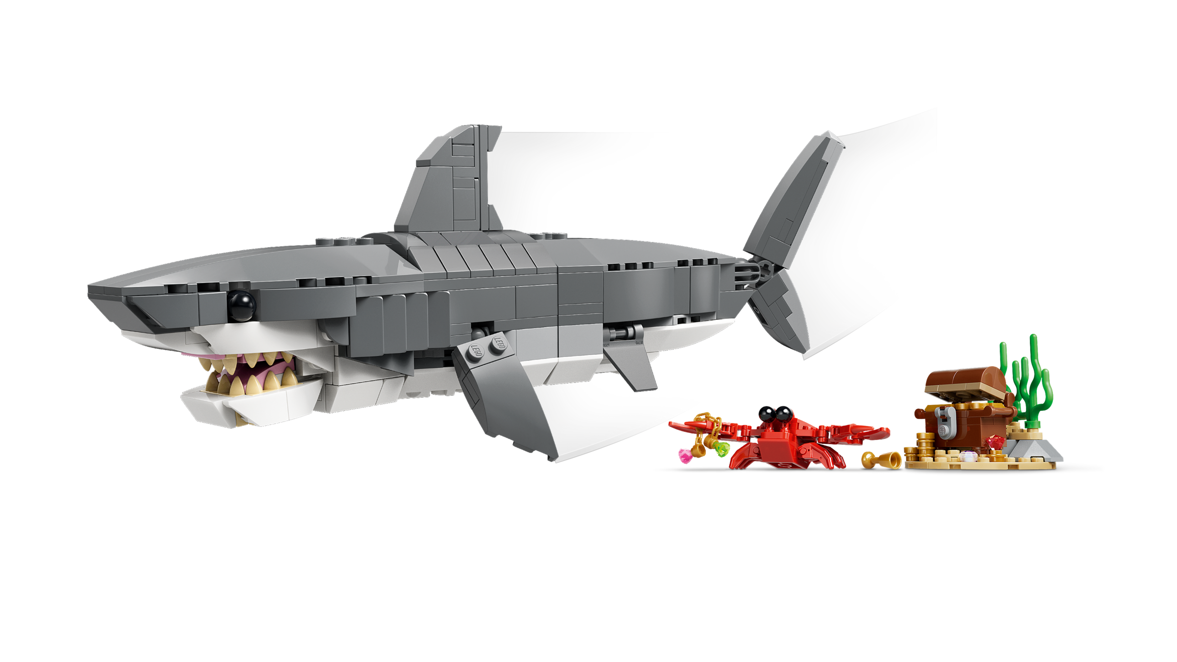 Fierce Shark with a Treasure Chest 31381 | Creator 3-in-1 | Buy