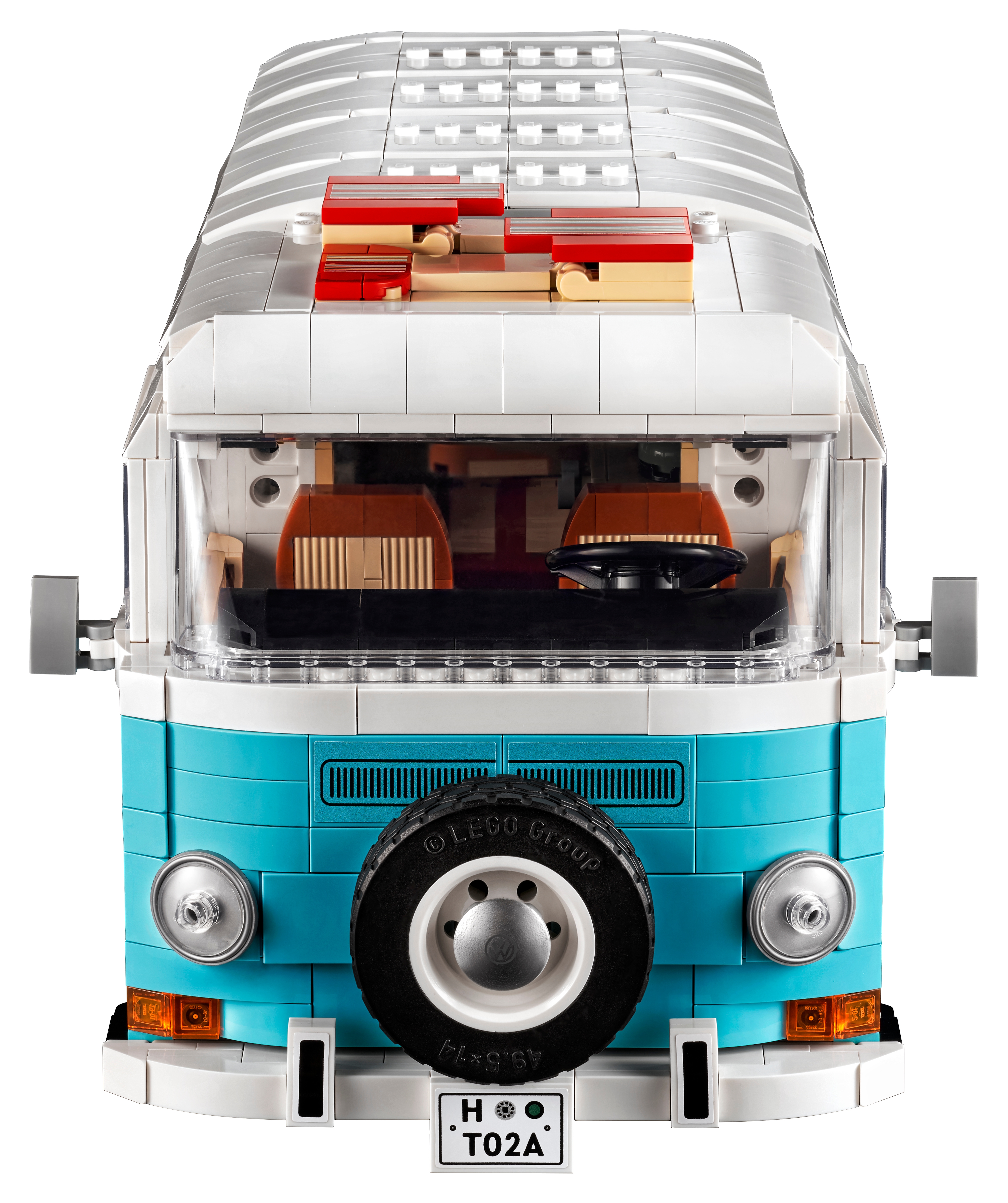 fejl Tid dødbringende Volkswagen T2 Camper Van 10279 | LEGO® Icons | Buy online at the Official  LEGO® Shop US