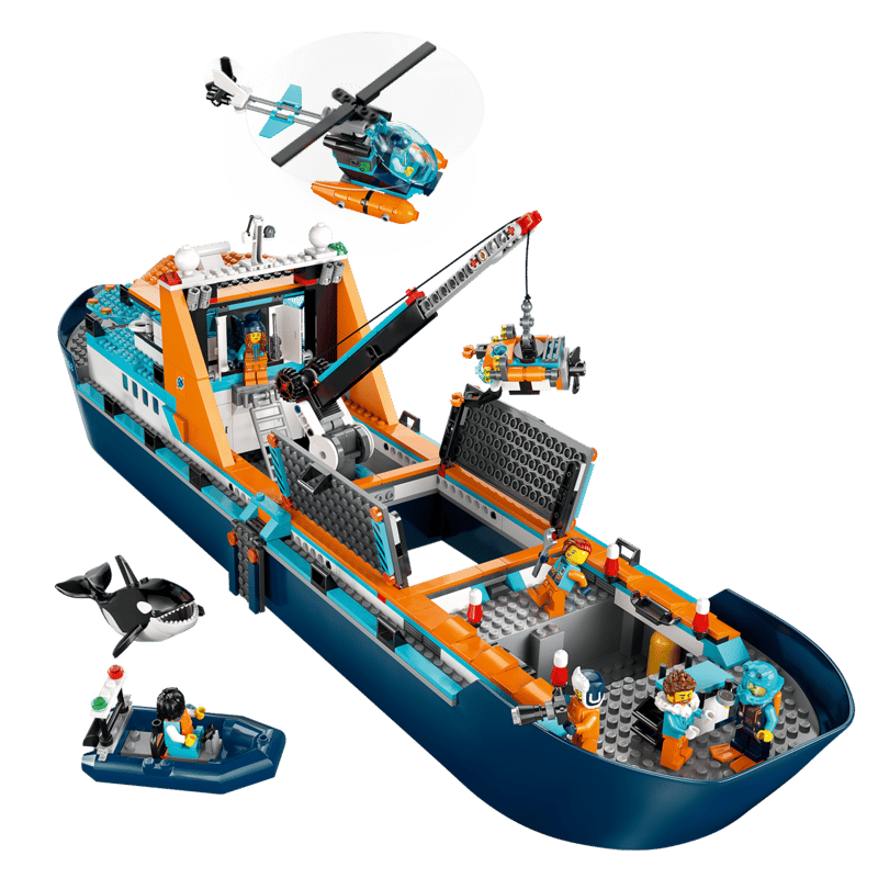 Arctic Explorer Ship 60368 | City | Buy online at the Official Arctic Explorer Ship 60368 | City | Buy online at the Official