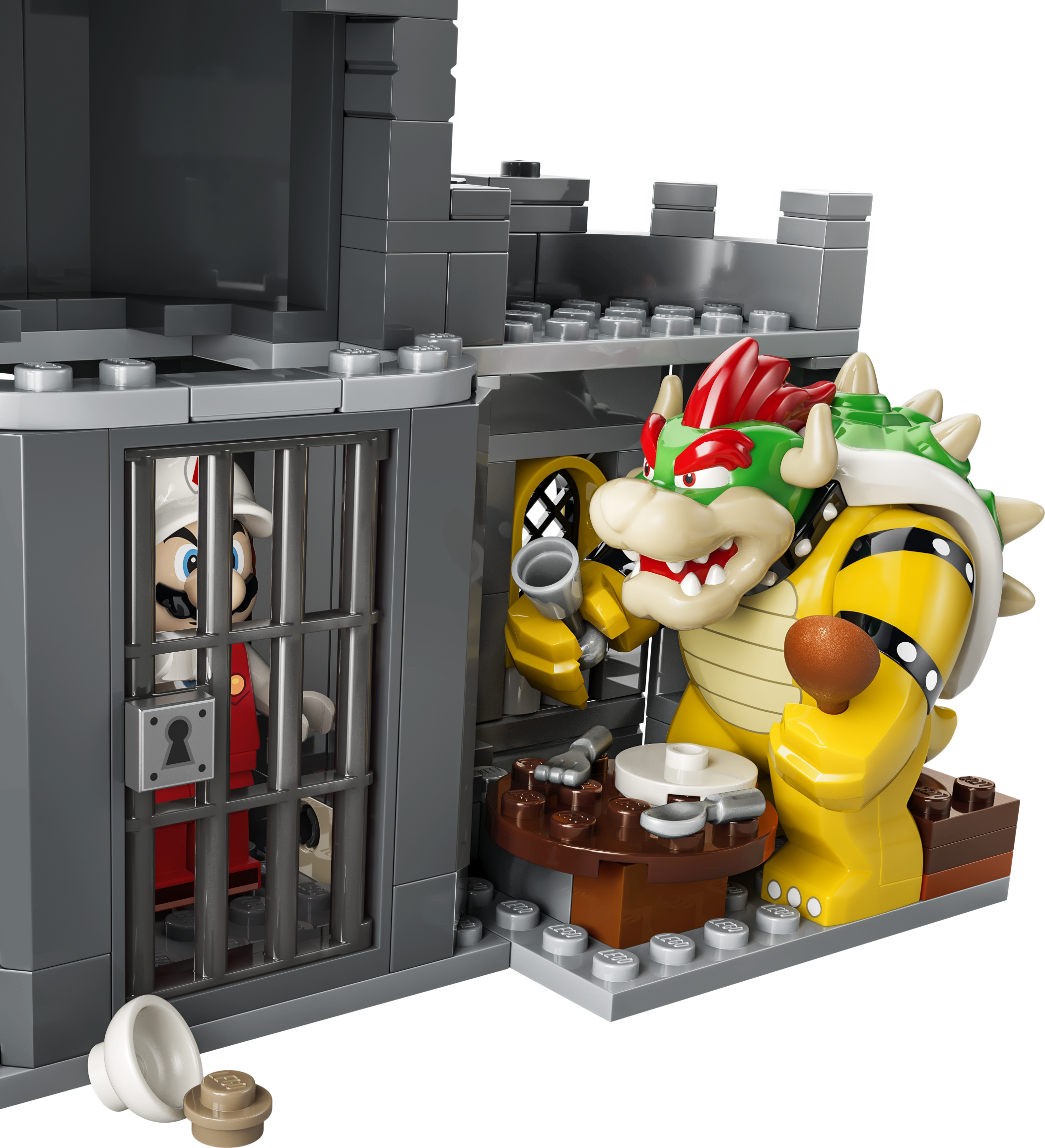 Fire Mario & Bowser's Castle 72060 | LEGO® Super Mario™ | Buy