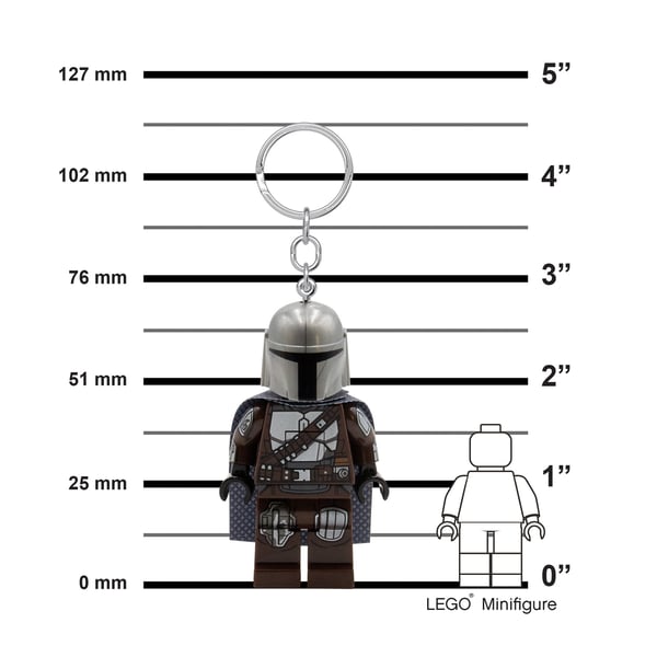LEGO 5007612 Porte-clés lumineux Le Mandalorien — visuel 6 sur 8