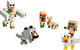LEGO Minecraft 21592 Angriff des Hühnerreiters in der Wüste