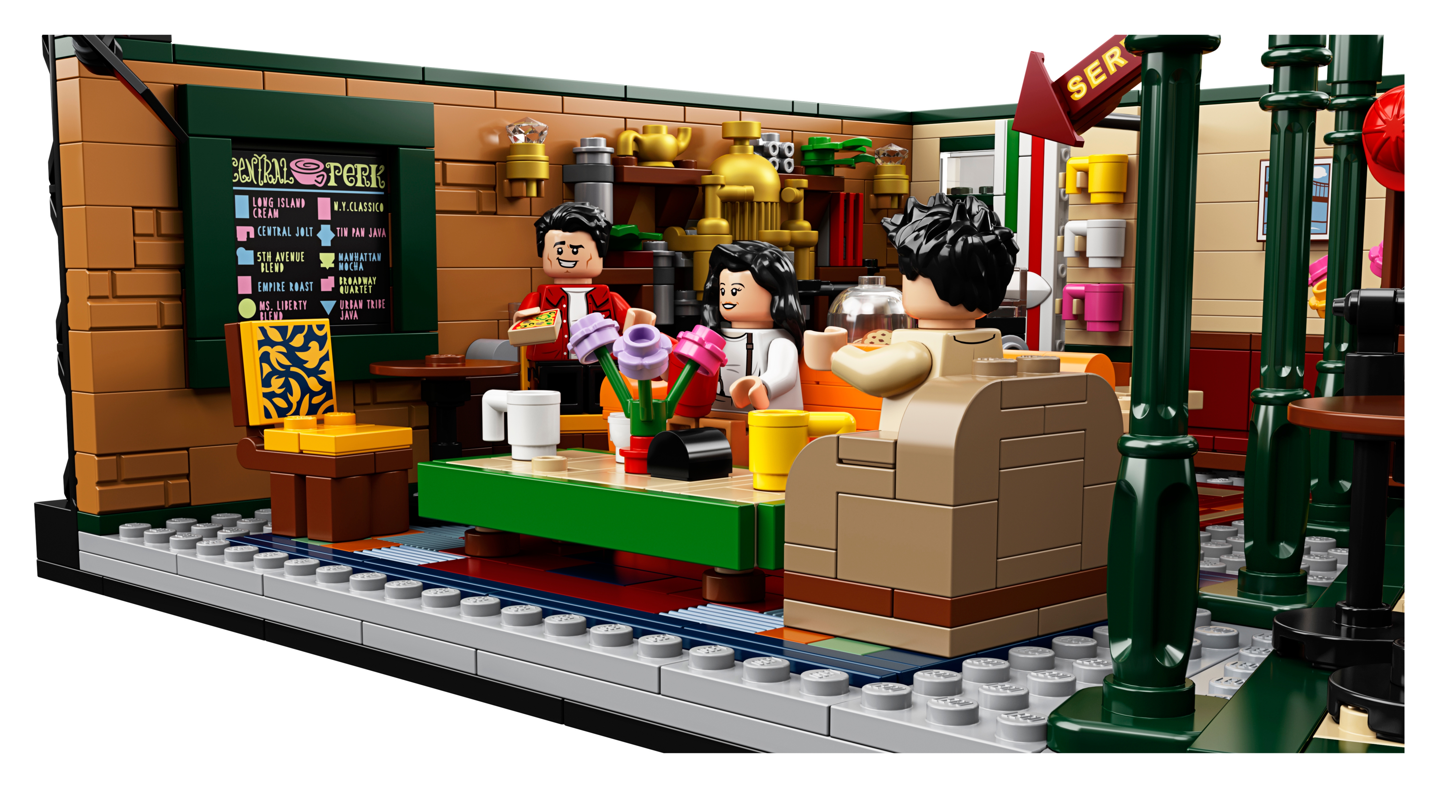 Vitrine en acrylique pour Lego® Friends Central Perk Ideas 21319-3