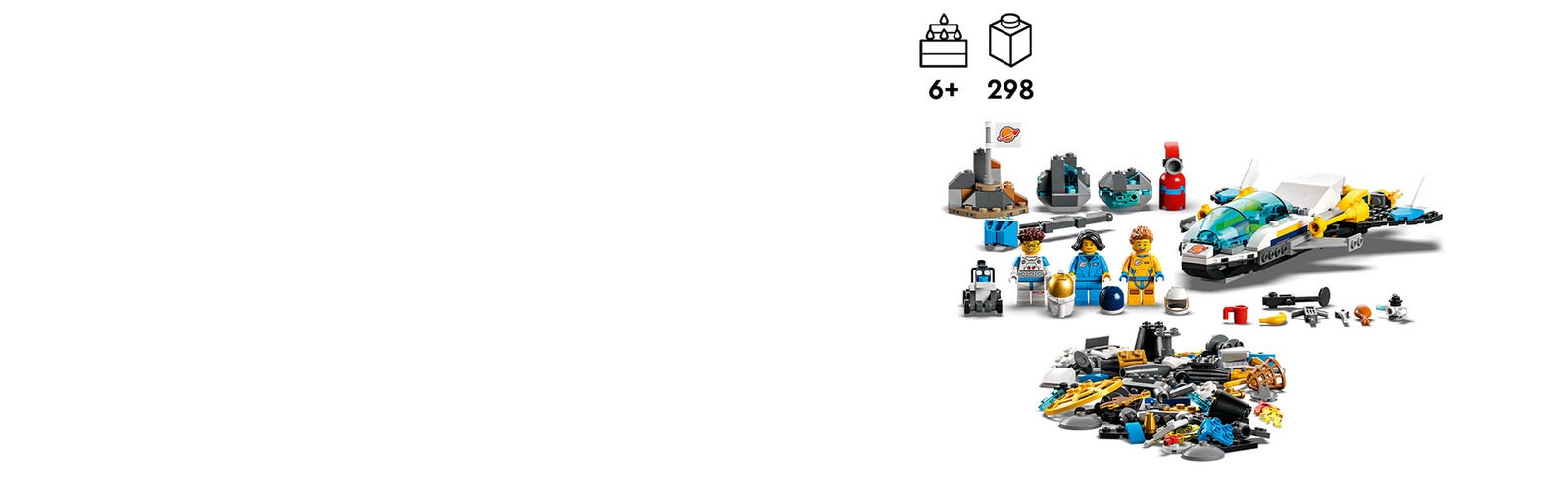 Offizieller Erkundungsmissionen LEGO® Shop | Weltraum | City im 60354 DE