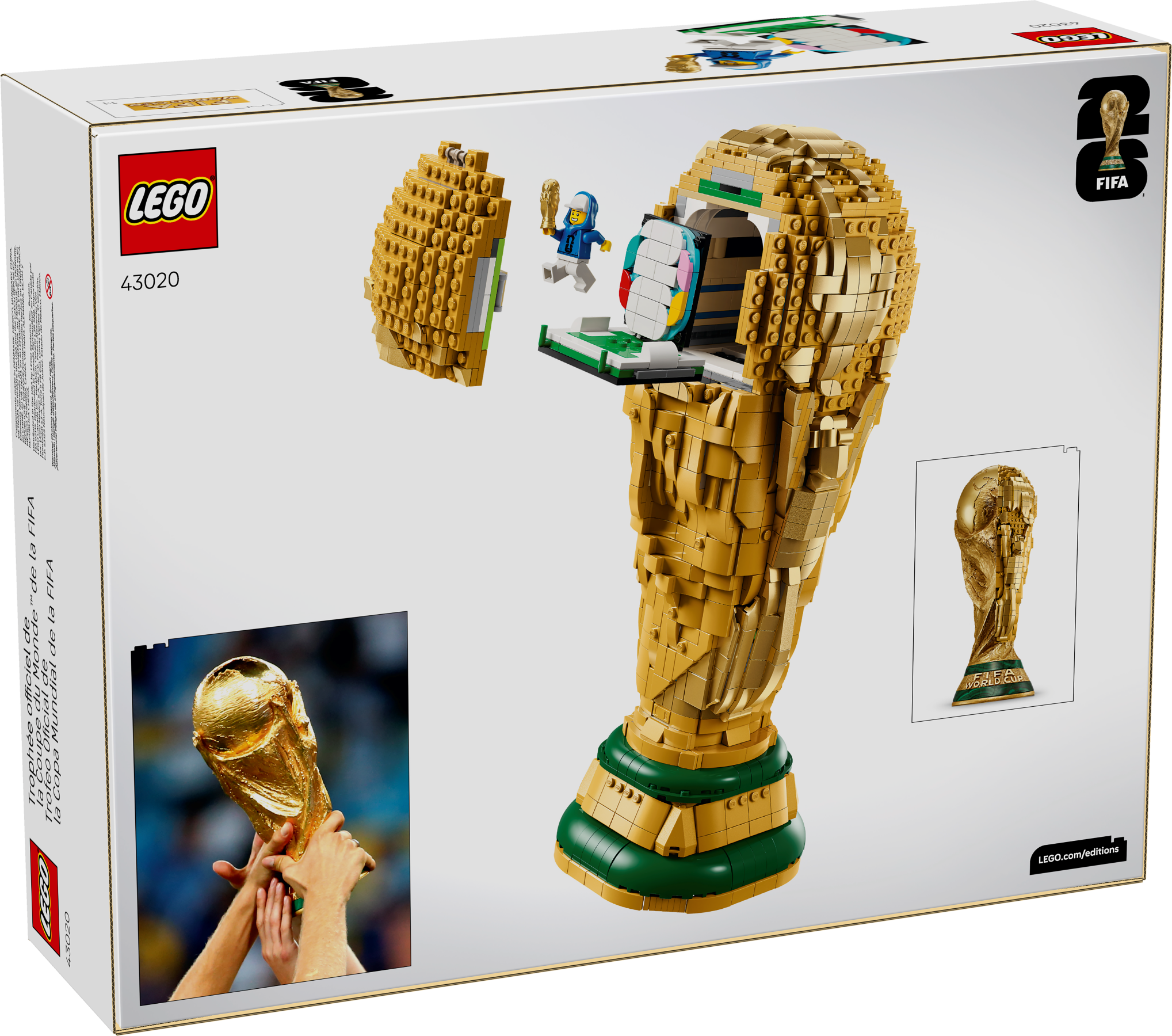 FIFA World Cup™ Official Trophy 43020 | LEGO® Editions Sets | Buy