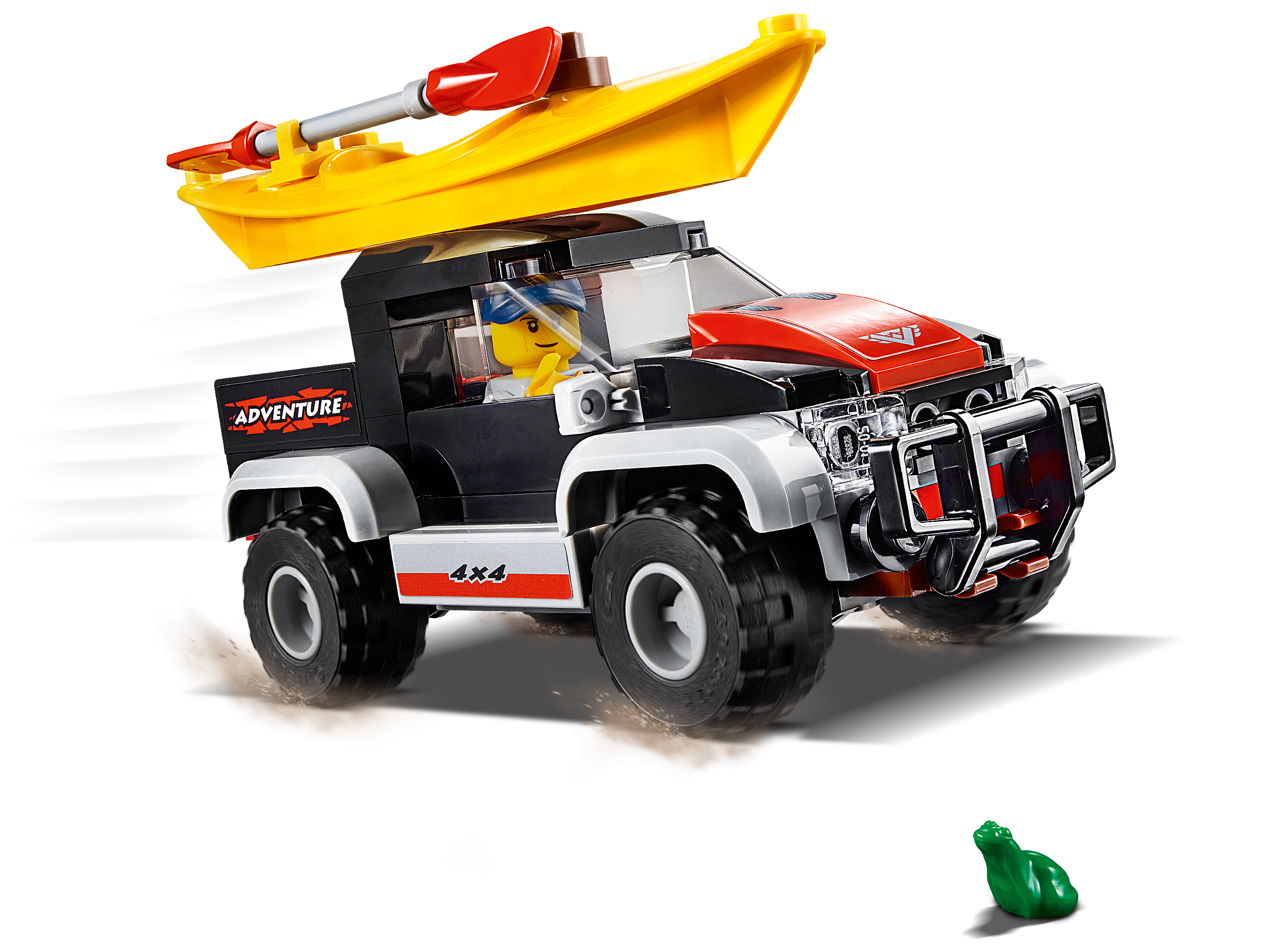 Lego City Chevrons kayakistes Minifigures avec radeau Accessoires 60202 NEUF