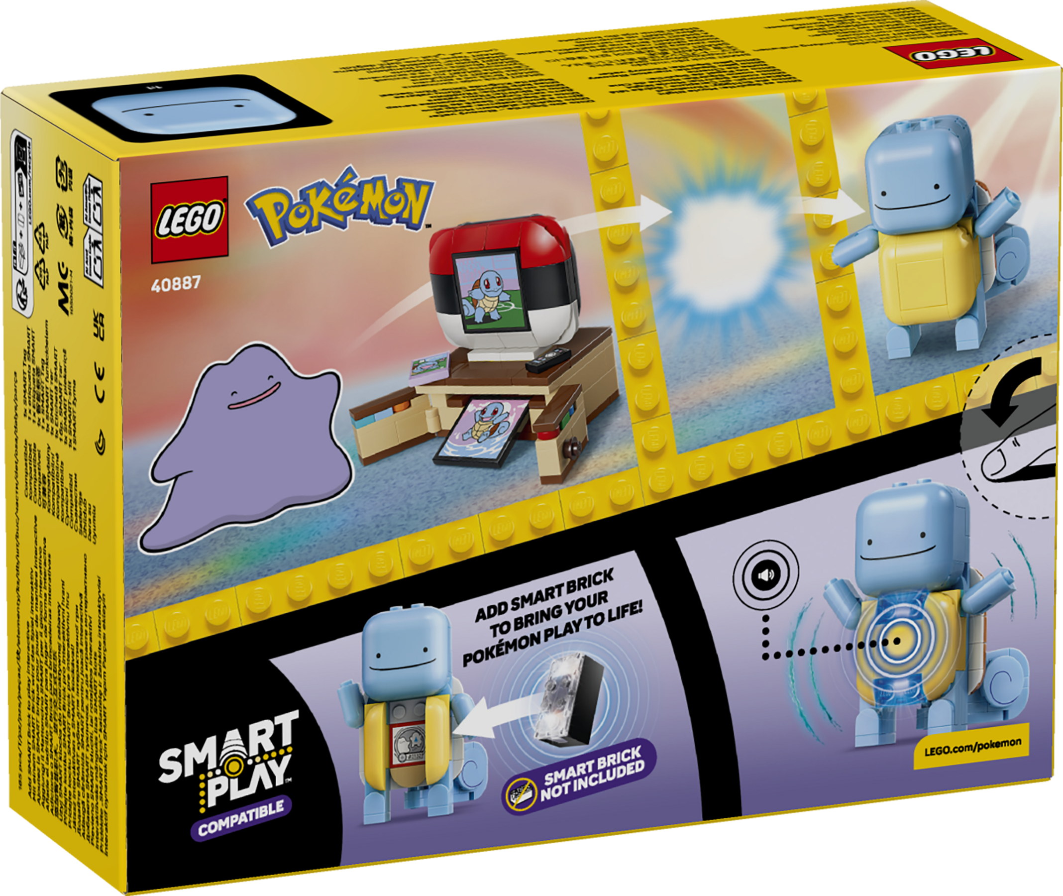 SMART Play™: Ditto as Squirtle: Movie Night 40887 | Pokémon | Buy