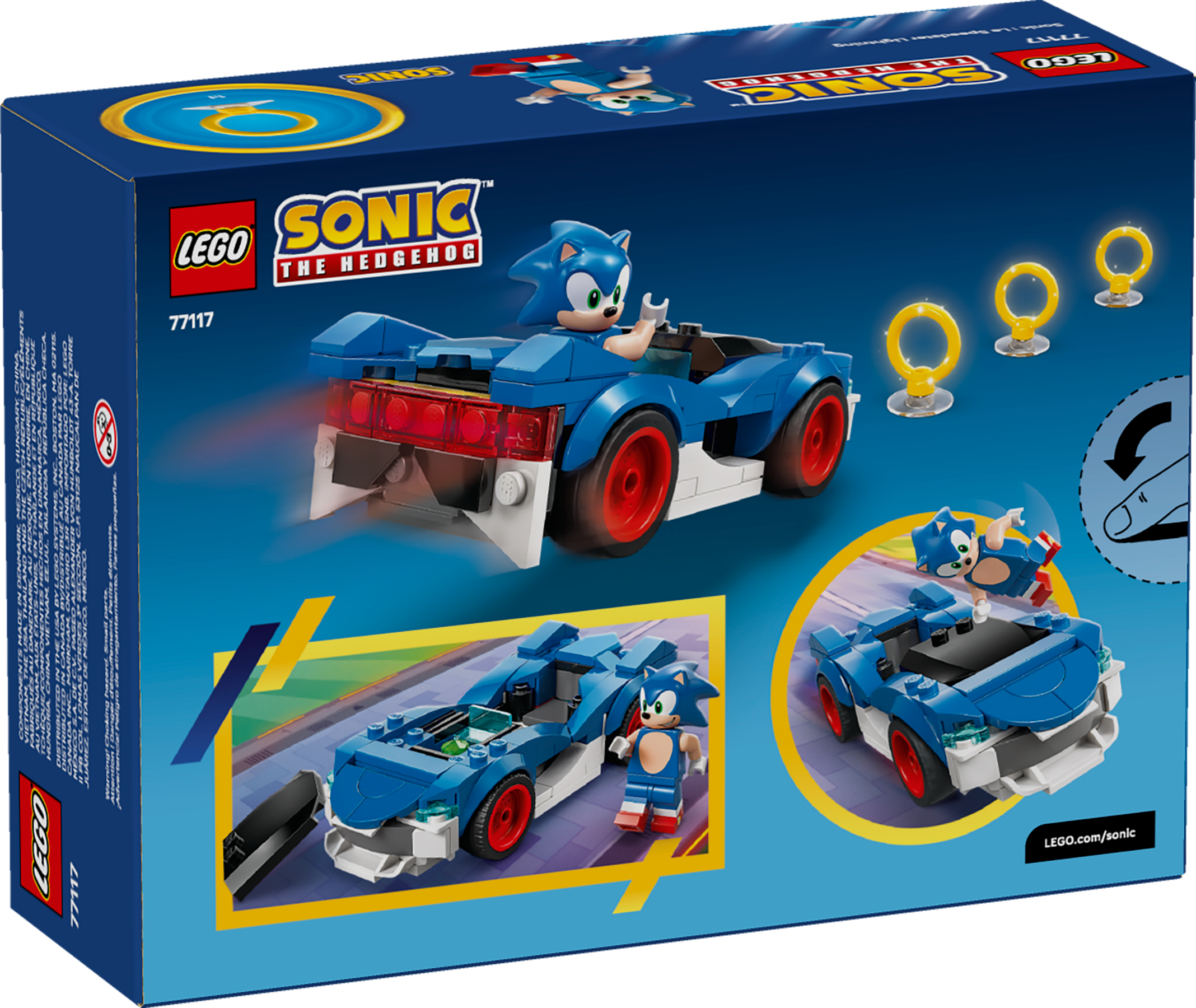ソニック：スピードスター・ライトニング 77117 | LEGO® Sonic the