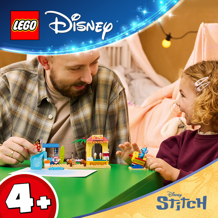 Beach Fun with Lilo & Stitch 43280 | Disney™ | Buy online at the