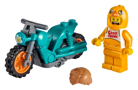 LEGO 60310 - Kylling-stuntmotorcykel