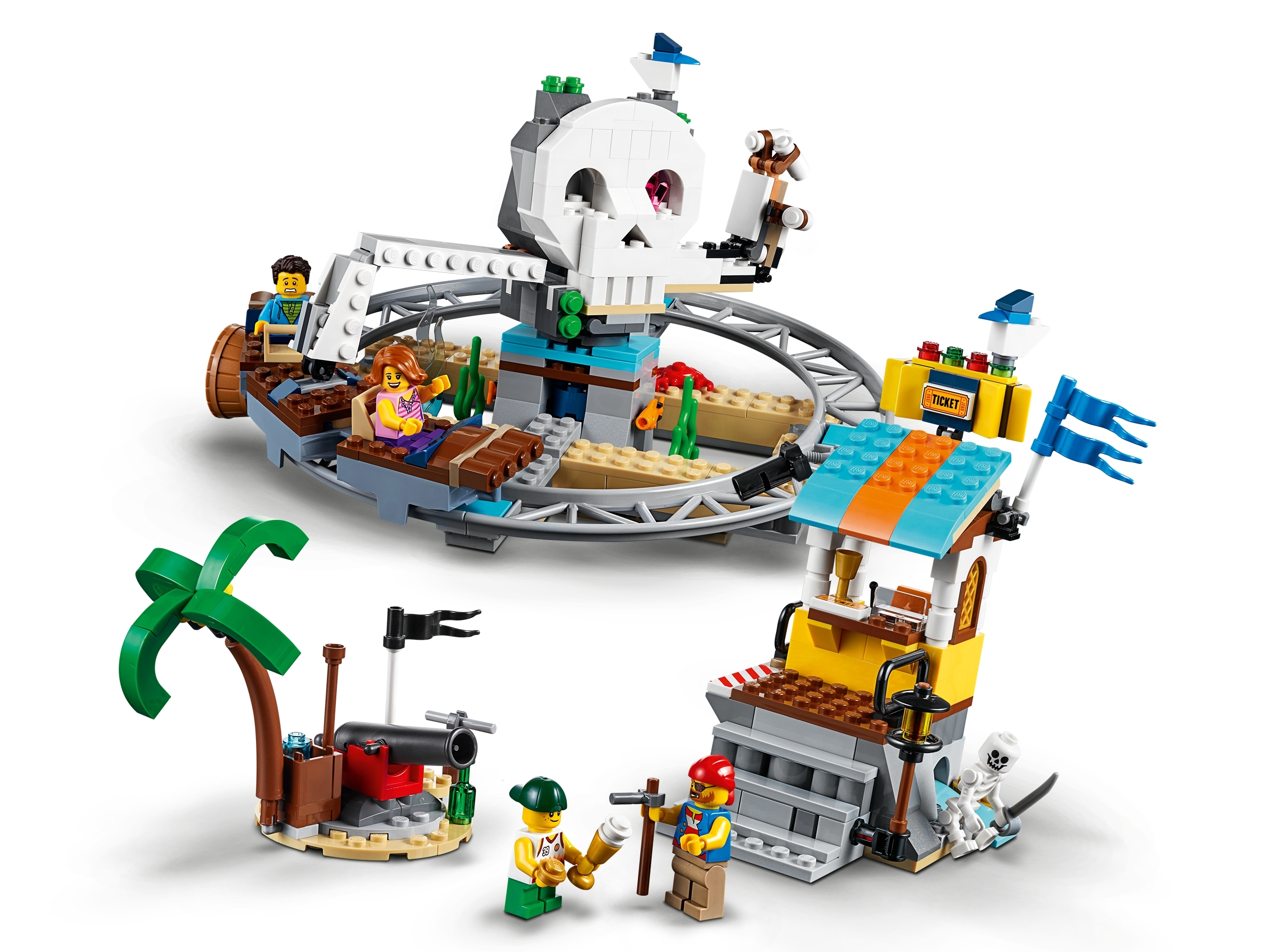 Pirate Roller Coaster 31084 | Creator 3-in-1 | Buy at the Official LEGO® Shop US