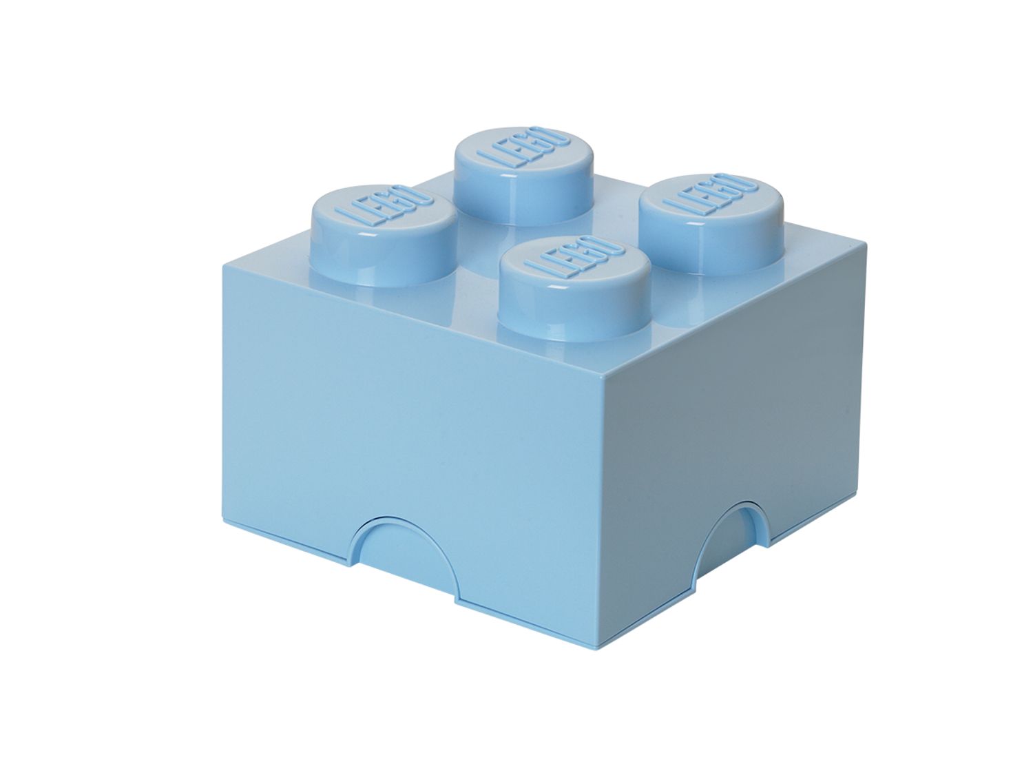 4-Stud Storage Brick – Light Blue
