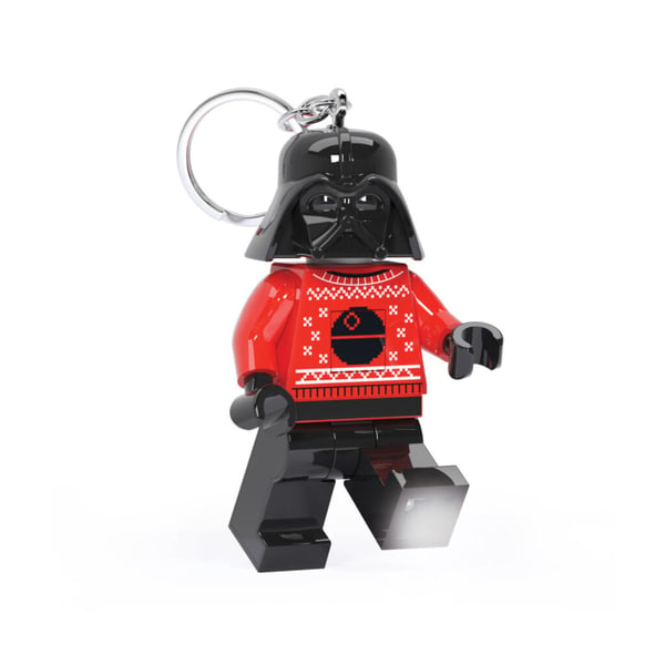 LEGO 5006583 Porte-clé lumineux Dark Vador avec pull de Noël
