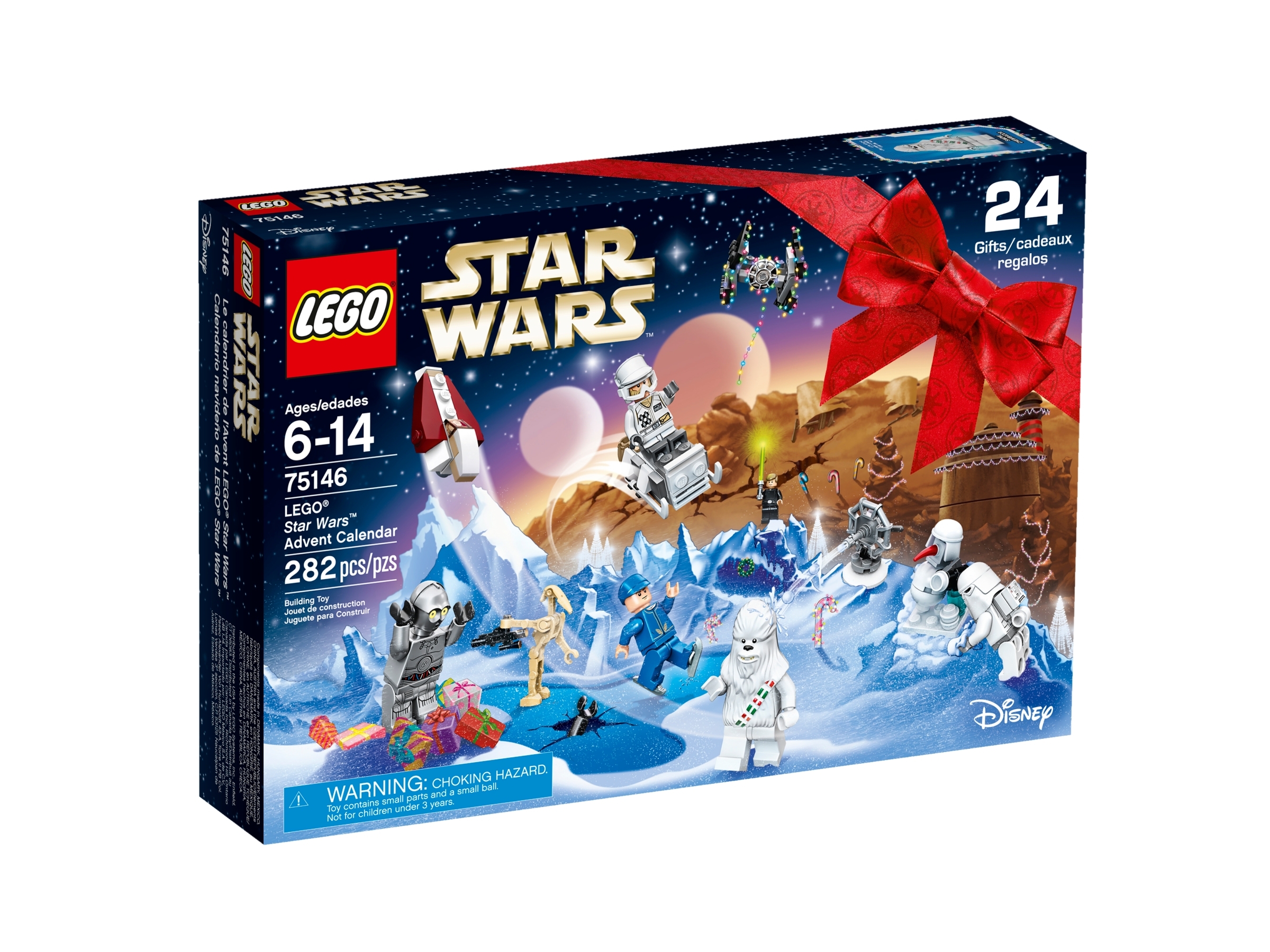 Lego Star-Wars Disney calendrier de l'Avent Noël Calendrier 2018 NEUF 